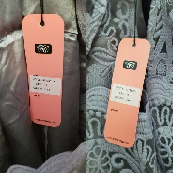 Modcloth Exquisite Elegance Lace Dress Violet NEW - Picture 7 of 8